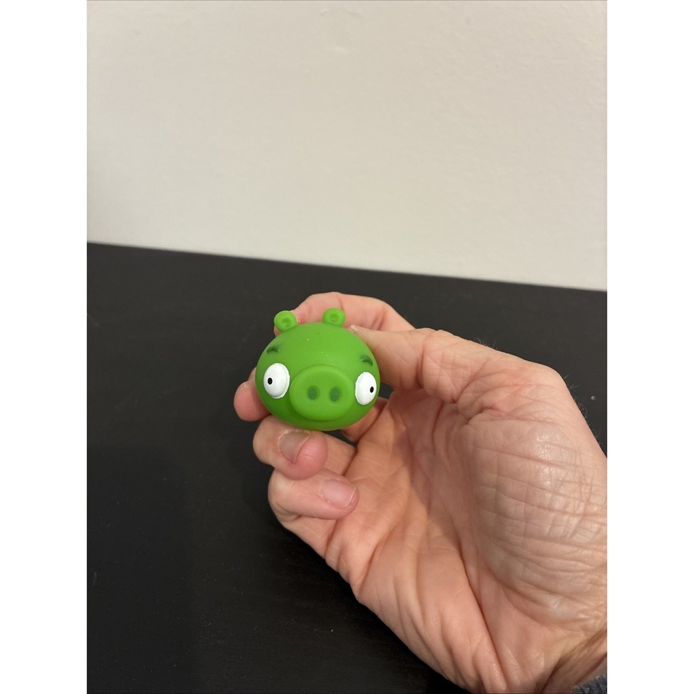 Angry Birds Mega Fling Game Basic Green Pig Figure Replacement Piece